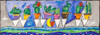 Floating Garden Poster Print - Wallas (36 x 12)
