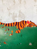 Plaster Tiger Poster Print - Collective Masterfunk (9 x 12)