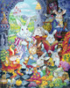 Snow White And Friends Poster Print - Bill Bell (24 x 30)