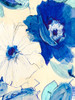 Toile Fleurs I Poster Print - Kelly Parr (9 x 12)