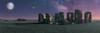 Stonehenge Moon Poster Print - Images Pangea (24 x 8)