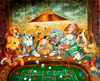 Lucky Dogs Poster Print - Bill Bell (12 x 10)