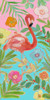 Flamingo Sunset I Poster Print - Sally Swatland (18 x 36)