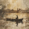 Abstract Boat Collage I Poster Print - Marta Wiley (12 x 12)