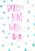 Dream Big Little One Poster Print - SD Graphics Studio # VARPDX13063P