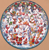Santa And The Snowfolks (Pc) Poster Print - Bill Bell (24 x 24)