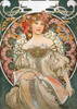 Reverie Poster Print - Alphonse Mucha # VARPDX3AMU5873