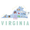 Virginia Poster Print - Carla Daly (12 x 12)