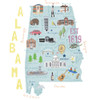 Alabama Poster Print - Carla Daly (24 x 24)