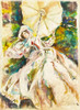 Woman With Umbrella Poster Print - Marta Wiley (18 x 24)