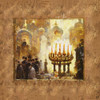 Abstract Menorah I Poster Print - Marta Wiley (10 x 10)