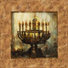 Abstract Menorah II Poster Print - Marta Wiley (24 x 24)