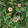 Exotic Paradise Jungle Birds Poster Print - Andrea Haase # VARPDX83002