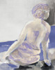 Periwinkle Seated Nude Poster Print - Lanie Loreth # VARPDX16609BA
