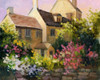 Cotswold Cottage V Poster Print - Mary Jean Weber