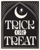 Haunted Halloween XV on black Poster Print - Design HM