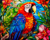 Parrot in Paradise 1 Poster Print - Stewart