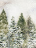 Snowy Trees Poster Print - + Me Lux