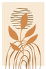 Beige Plant III Poster Print - Martina Pavlova