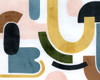 Shifting Shapes Collection A Poster Print - Grace Popp