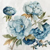 Serenade of the Blue Peony Poster Print - Asia Jensen