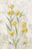 Yellow Field Flowers Crop Poster Print - Cheri Blum