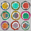 Jagged Circles I Poster Print - Jennifer Goldberger