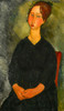 Little Servant Girl 1916 Poster Print - Amedeo Modigliani
