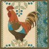 Cottage Rooster V Poster Print - June Erica Vess