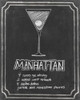 Chalkboard Cocktails II Poster Print - Grace Popp