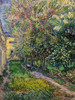 The garden at the asylum at Saint-Remy Poster Print - Gogh Vincent van
