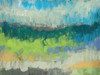 Impasto Field I Poster Print - Jennifer Goldberger