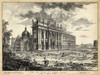 Veduta Basilica S.Giovanni Laterano Poster Print - Piranesi