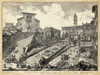 Veduta del Romano Campidoglio Poster Print - Piranesi