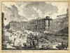 Veduta di Piazza di Spagna Poster Print - Piranesi