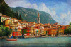Custom Como Village  Poster Print - Chris Vest