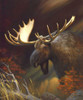 Moose Portrait Poster Print - Leo Stans