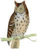 Morris Mottled Owl Poster Print - Morris
