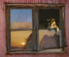 Kitten Window Poster Print - Chris Vest