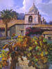 Vineyard at San Miguel Poster Print - Clif Hadfield
