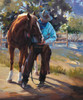Pardners Poster Print - Carolyne Hawley