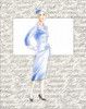 50s Fashion XI Poster Print - Elissa Della-Piana