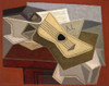 Guitar and Newspaper 1925 Poster Print - Juan Gris