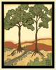 Warm Horizons III Poster Print - Jennifer Goldberger
