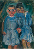 Deux Enfants Poster Print - Chaim Soutine