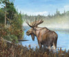 At Rivers Edge II Poster Print - Kevin Daniel