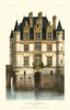French Chateaux in Blue I Poster Print - Victor Petit