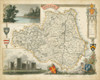 Map of Durham Poster Print - Unknown
