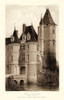 Sepia Chateaux VII Poster Print - Victor Petit