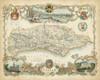 Map of Sussex Poster Print - Unknown